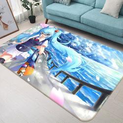 Hatsune Miku Anime 75 Area Rug Living Room And Bed Room Rug Rug Regtangle Carpet Floor Decor Home Decor