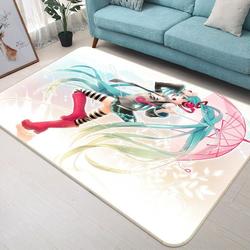 Hatsune Miku Anime 77 Area Rug Living Room And Bed Room Rug Rug Regtangle Carpet Floor Decor Home Decor