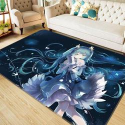 Hatsune Miku Anime 81 Area Rug Living Room And Bed Room Rug Rug Regtangle Carpet Floor Decor Home Decor