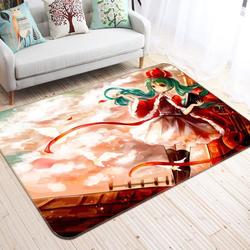 Hatsune Miku Anime 84 Area Rug Living Room And Bed Room Rug Rug Regtangle Carpet Floor Decor Home Decor