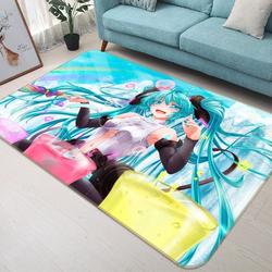 Hatsune Miku Anime 86 Area Rug Living Room And Bed Room Rug Rug Regtangle Carpet Floor Decor Home Decor