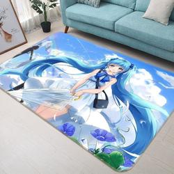 Hatsune Miku Anime 88 Area Rug Living Room And Bed Room Rug Rug Regtangle Carpet Floor Decor Home Decor
