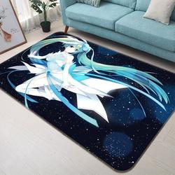 Hatsune Miku Anime 9 Area Rug Living Room And Bed Room Rug Rug Regtangle Carpet Floor Decor Home Decor