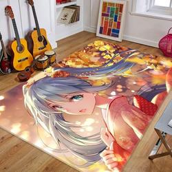 Hatsune Miku Anime 90 Area Rug Living Room And Bed Room Rug Rug Regtangle Carpet Floor Decor Home Decor