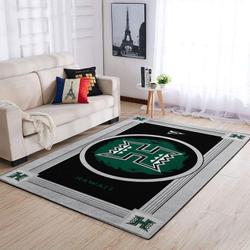 Hawaii Rainbow Warriors Ncaa Team Logo Carpet Rug Living Room 20030362 2