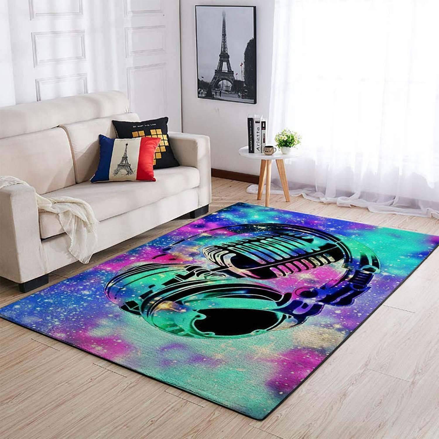 Headphone Rug Area Rug Music Floor Rug Home Decor Homebeautyus Area Rug Living Room Carpet Rug Regtangle Carpet Floor Decor Home Decor
