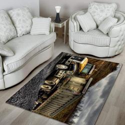 Heavy Equipment Area Rug Living Room Rug Home Decor 01747 Home Decor Bedroom Living Room Decor