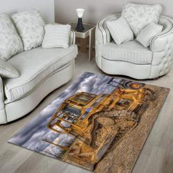Heavy Equipment Area Rug Living Room Rug Home Decor 01928 Home Decor Bedroom Living Room Decor