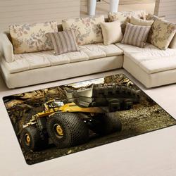 Heavy Equipment Area Rug Living Room Rug Home Decor 02384 Home Decor Bedroom Living Room Decor