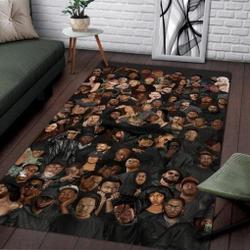 Hip Hop Legends Area Rug Music Ofd 02115 Area Rug Living Room Carpet Rug Regtangle Carpet Floor Decor Home Decor
