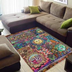 Hippie Area Rug Living Room Rug Home Decor Home Decor Bedroom Living Room Decor
