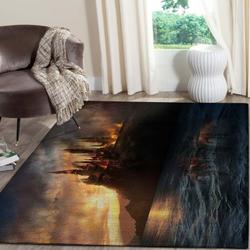 Hogwarts Harry Potter Area Rug Living Room Rug Home Decorfloor Decor The Us Decor