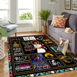 Hogwarts Logo Harry Potter Area Rug Living Room Rug Home Decor Home Decor Bedroom Living Room Decor