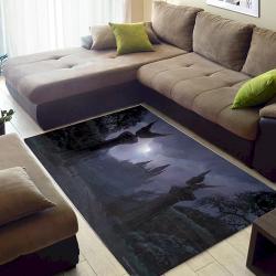 Hogwarts Main Gate Rug Living Room Rug Home Decor Area Rug Living Room Rug Home Decor