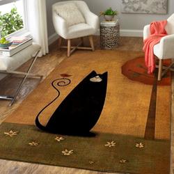 Hoity Toity Cat Area Rug Rug Regtangle Carpet Floor Decor Home Decor