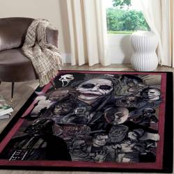Horror Movie Area Rugs Villains Characters Living Room Carpet Home Rug Regtangle Carpet Floor Decor Home Decor