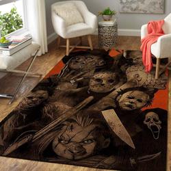 Horror Squad For Halloween Area Rug Home Decor Homebeautyus Rb7A8E7E3116 Rug Regtangle Carpet Floor Decor Home Decor