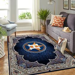 Houston Astros Area Rug Mlb Baseball Team Logo Carpet Living Room Rugs V4268