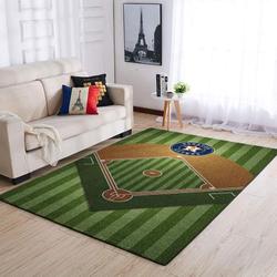 Houston Astros Area Rug Mlb Baseball Team Logo Carpet Living Room Rugs V4274