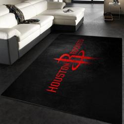 Houston Rockets Nba 1 Area Rug Living Room Bedroom Rug Regtangle Carpet