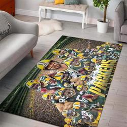 Green Bay Packers Living Room Football Team Carpet Rug Living Room 1910071