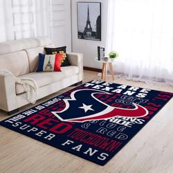 NFL Houston Texans Area Rugs Living Room Carpet Sht101201 Rug Regtangle Carpet