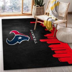 Houston Texans Nfl 27 Area Rug Living Room And Bed Room Rug Regtangle Carpet