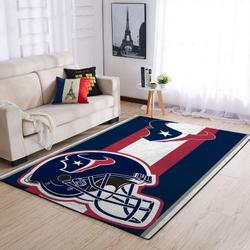 Houston Texans Nfl Helmet Living Room Carpet Sports Rug Regtangle Carpet