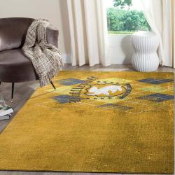 Hufflepuff Fn181021 Harry Potter Area Rug Floor Decor Living Room Area Rug Home Decor