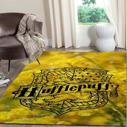 Hufflepuff Harry Potter Area Rug Living Room Rug Home Decorfloor Decor The Us Decor