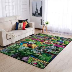 Hulk Area Rug Living Room Rug Home Decor Marvel Superhero Movie Ofd 19091802