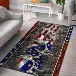 Hunting Deer Area Rugs Living Room Carpet Fn051219 Rug Regtangle Carpet Floor Decor Home Decor