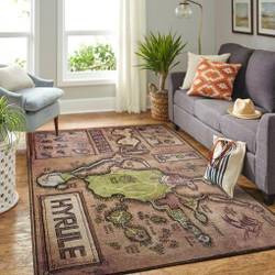 Hyrule Warriors Area Rug Gaming Carpet Gamer Living Room Rugs Rug Regtangle Carpet Floor Decor Home Decor