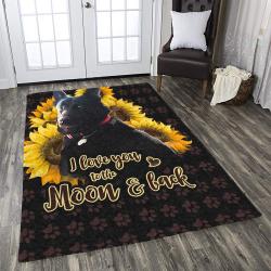 I Love You To The Moon And Back Dhckl1810At Rug Living Room Rug Home Decor