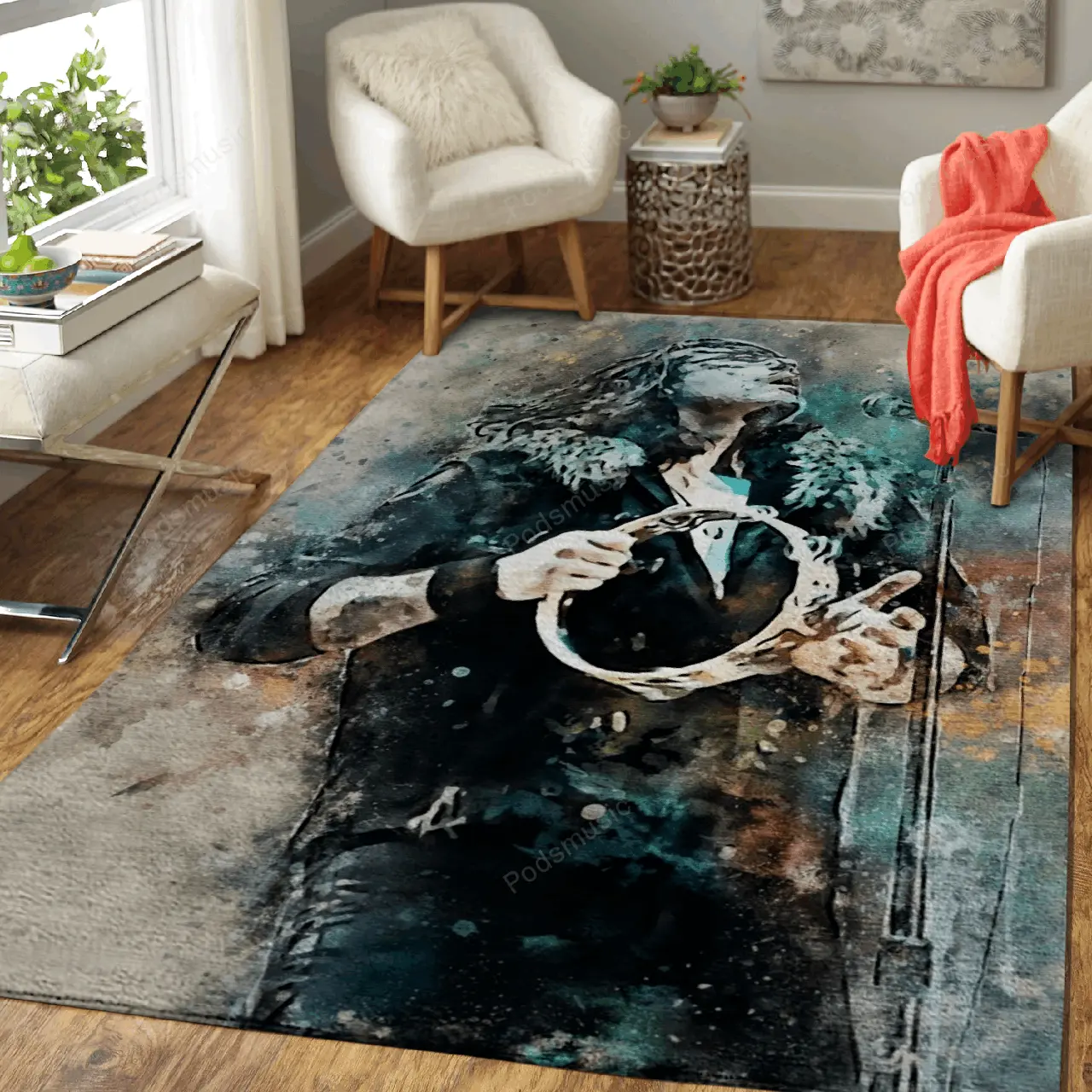 Ian Astbury Music World Art For Fans Area Rug Living Room Carpet Rug Regtangle Carpet Floor Decor Home Decor