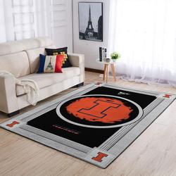 Illinois Fighting IlliniRug Ncaa Carpet Rug Living Room 20030353 2