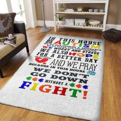 In This House We Do Autism 1 Dhcdt1610Tt Rug Living Room Rug Home Decor