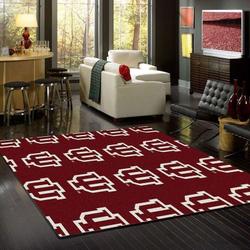 NCAA Indiana Hoosiers Living Room Rugs Rug Regtangle Carpet V11149
