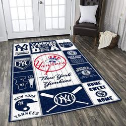 New York Yankees MLB Living Room Rug Home Decor Football Floor Decor F10215