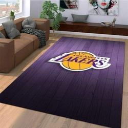 NBA Los Angeles Lakers Basketball Area Rug Living Room Rug Home Decor 2003274