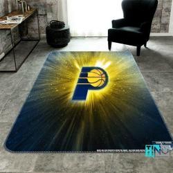 Indiana Pacers Area Rug Nba Carpet Living Room Rug Regtangle Carpet V4611
