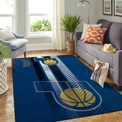 Indiana Pacers Nba Area Rugs Living Room Carpet Team Logo Rug Regtangle Carpet