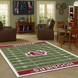NCAA Indiana Hoosiers Football Team Logo Carpet Rug Living Room 3190910