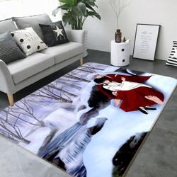 Inuyasha Anime 1 Area Rug Living Room And Bed Room Rug Rug Regtangle Carpet Floor Decor Home Decor