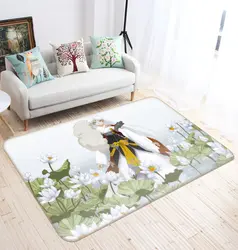 Inuyasha Anime 12 Area Rug Living Room And Bed Room Rug Rug Regtangle Carpet Floor Decor Home Decor