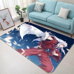 Inuyasha Anime 19 Area Rug Living Room And Bed Room Rug Rug Regtangle Carpet Floor Decor Home Decor