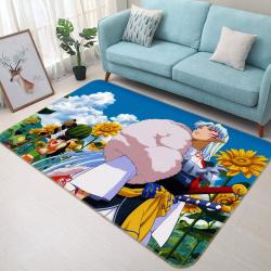 Inuyasha Anime 8 Area Rug Living Room And Bed Room Rug Rug Regtangle Carpet Floor Decor Home Decor