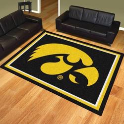 NCAA Iowa Hawkeyes Football Carpet Living Room Rug Regtangle Carpet V6665