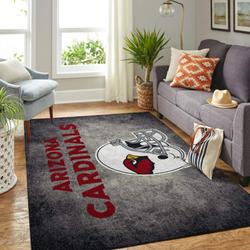 Arizona Cardinals NFL Living Room Rug Carpet Rug Living Room 20030333