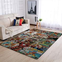 Iron Man Area Rug Living Room Rug Home Decor Marvel Superhero Movie 19091807